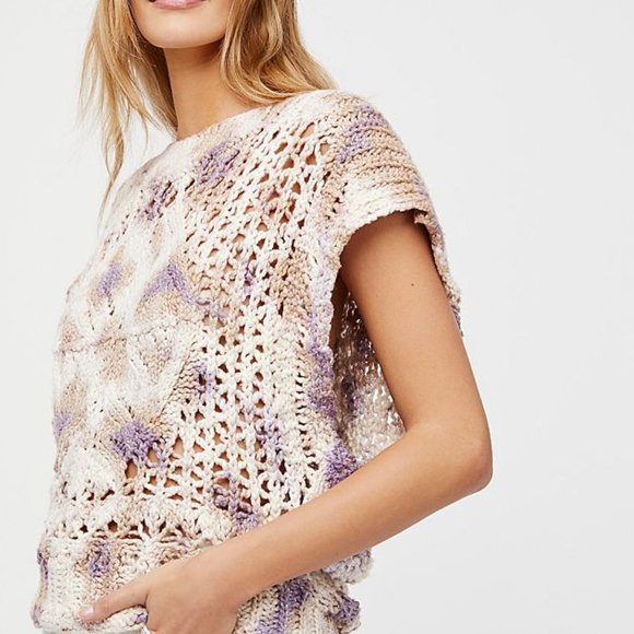 NWT Free People Tie Dye Sweater - Picture 6 of 7